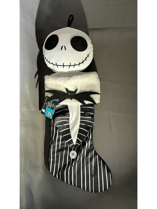 Disney Other - Disney Jack Skellington Plush Stocking Nightmare Holiday Design